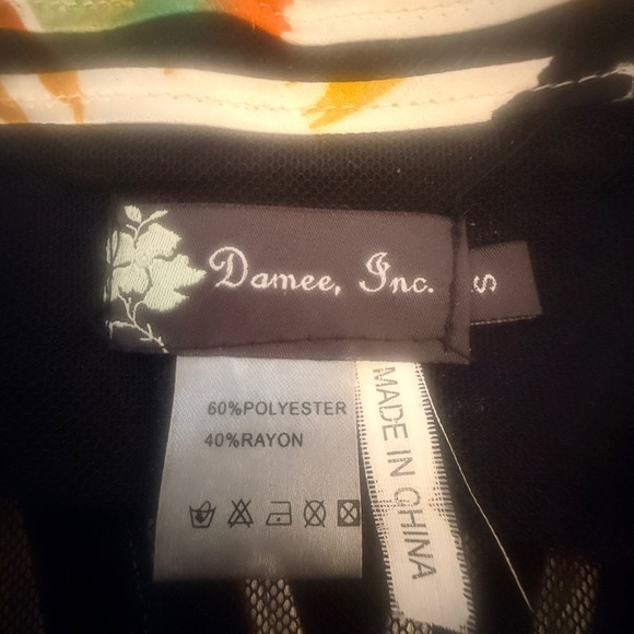 Damee INC NWOT butterfly pattern swing jacket, multicolor Stunning! sz sm - Picture 3 of 10